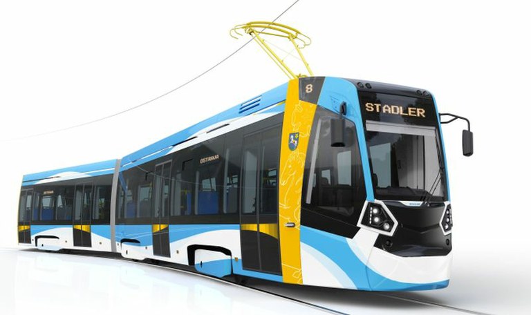 Nové tramvaje mají moderní vzhled