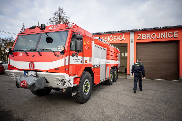 Obměna a doplnění osobních přileb dobrovolných hasičů 