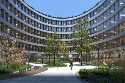 Administrativní komplex Organica je evropským architektonickým unikátem