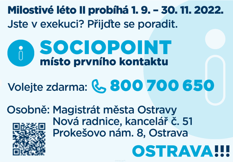 Ostrava daruje dva miliony korun k pomoci potřebným v rámci Milostivého léta II
