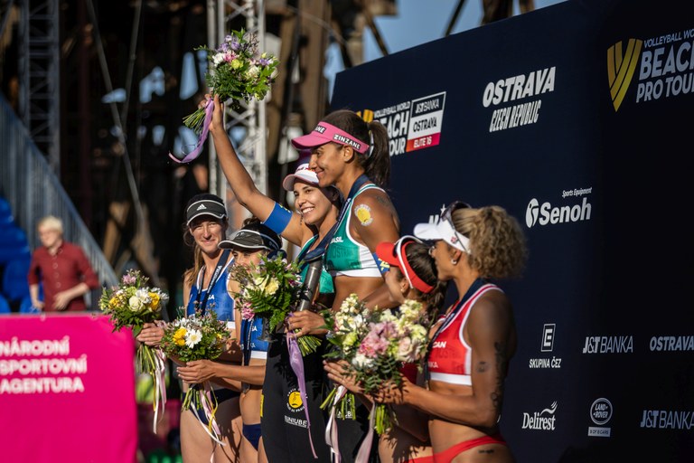Ostrava hostila světové beachvolejbalisty