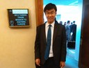 Eui-Sung Kang, jihokorejský stážista na odboru ekonomického rozvoje MMO.