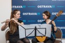 Sváteční atmosféru dokreslily hudebním vystoupením studentky Janáčkovy konzervatoře Ostrava. 