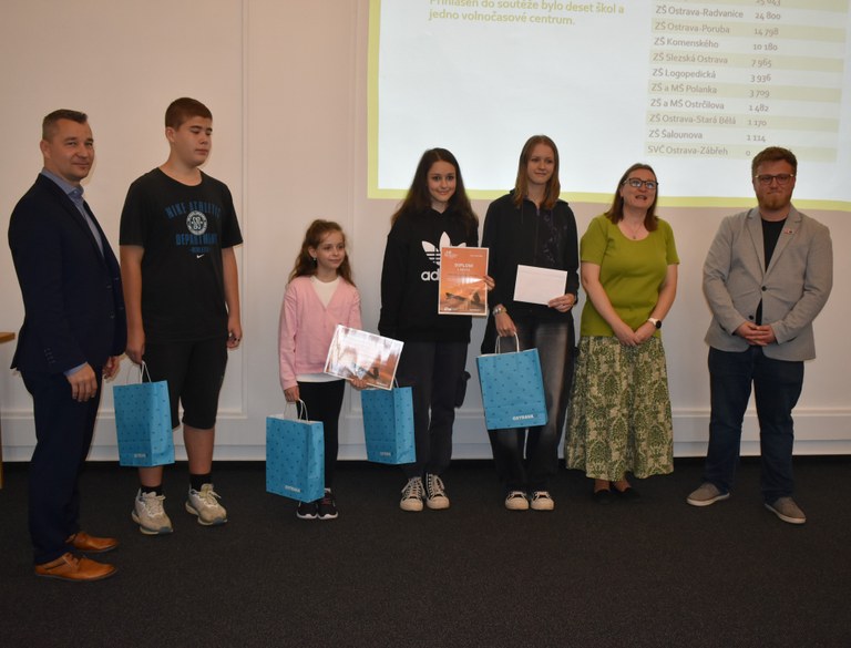 Ostrava ocenila školy, které se úspěšně zapojily do celosvětového projektu City Nature Challenge