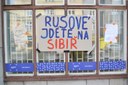 Připomínka 50 let od okupace v ostravských ulicích. 
