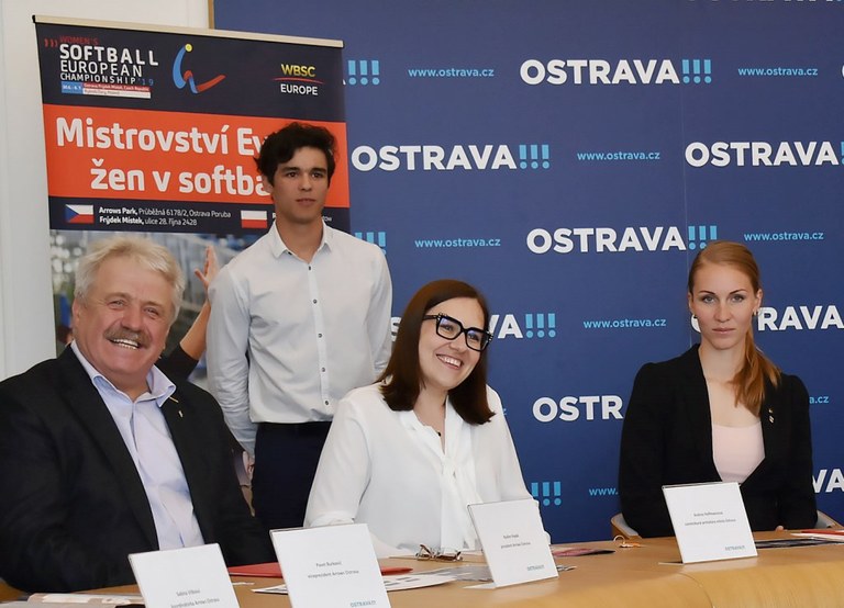 Ostrava uvítá mistrovství Evropy v softbalu žen