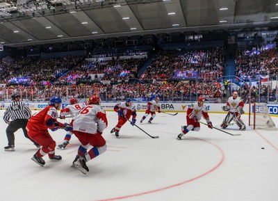 Ostrava žije hokejem