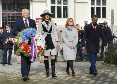 Ostravané si připomenuli vznik samostatného státu