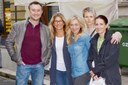 Náměstkyně Kateřina Šebestová (druhá zleva) se svými spolupracovníky na akci zažít Ostravu jinak.  