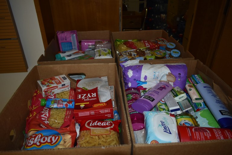 Ostravské radnice a městské příspěvkovky věnovaly potravinové sbírce přes 1,6 tuny materiálu