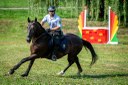 Soutěžící na mezinárodním klání jízdních policií