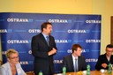 Delegaci uvítal náměstek primátora Martin Štěpánek