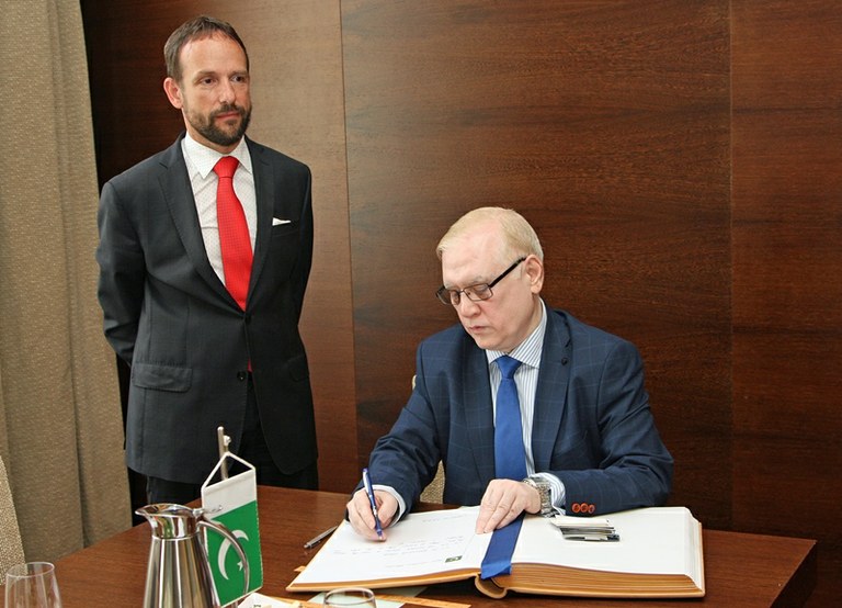 Ostravu navštívil velvyslanec Pákistánu