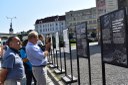 Bombardování Ostravy přibližuje na několika panelech výstava.