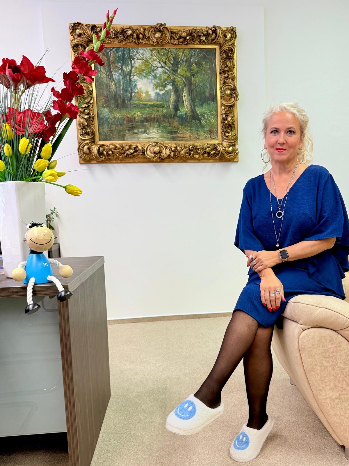 K papučovému dni se připojila taktéž náměstkyně primátora Dagmar Macháčková
