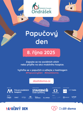 Grafický plakát k Papučovému dni