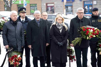  Pietním aktem uctili památku obětí střelby ve FN Ostrava z roku 2019
