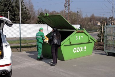 Pochoďáky ke sběrným dvorům OZO
