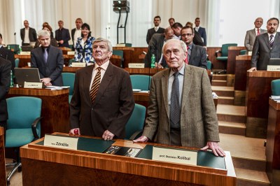 Pocty pro Stanislava Kolíbala a Hanse Zdražilu 