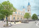 Náměstí Msgre Šrámka (vizualizace).