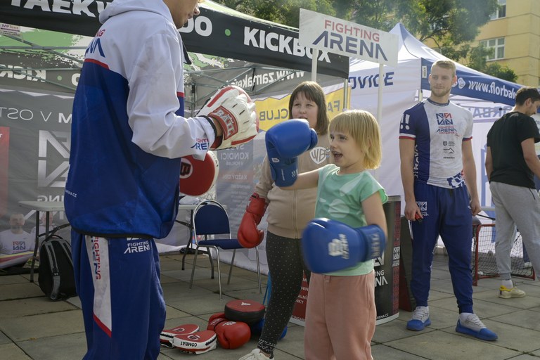 Podzimní den otevřených dveří na radnici byl ve znamení sportu