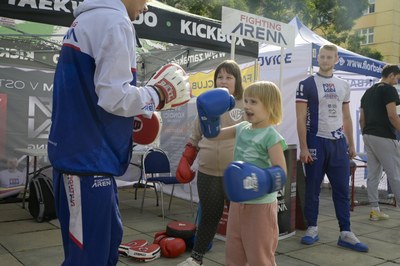 Podzimní den otevřených dveří na radnici byl ve znamení sportu