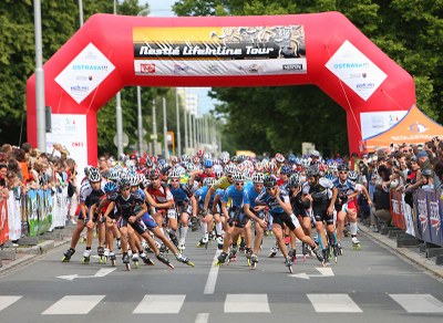 Porubská Hlavní třída opět Mekkou bruslařů