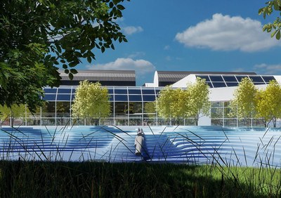 Předprostor Krytého bazénu v Ostravě-Porubě prochází rekonstrukcí