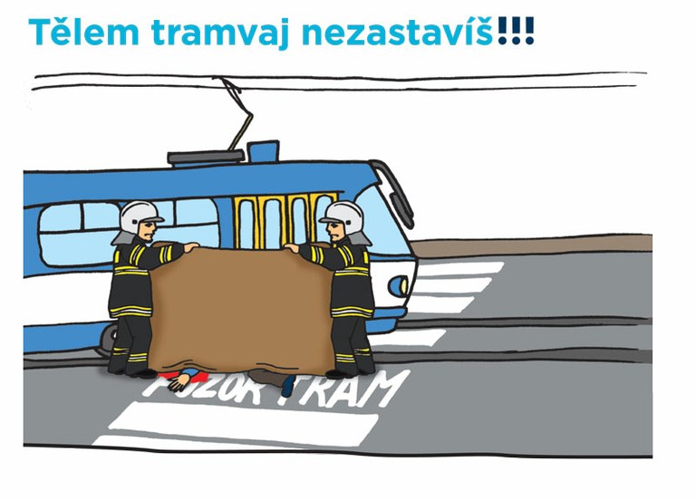 Preventivní akce „Tramvaj vs. chodec“ upozorňuje na nebezpečí nehod