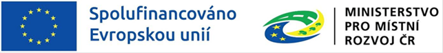 Logo spolufinancování projektu EU a MMR ČR