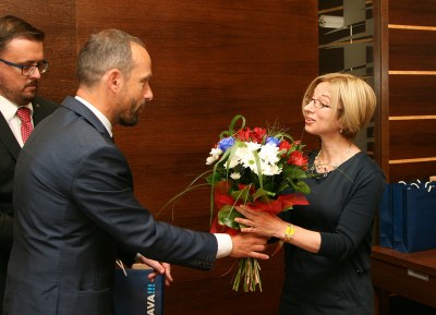 Přijetí Chargé d’Affaires ambasády USA