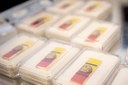 Stužky za věrnost. Získali je strážníci, kteří v řadách MPO působí 10 a 20 let. 