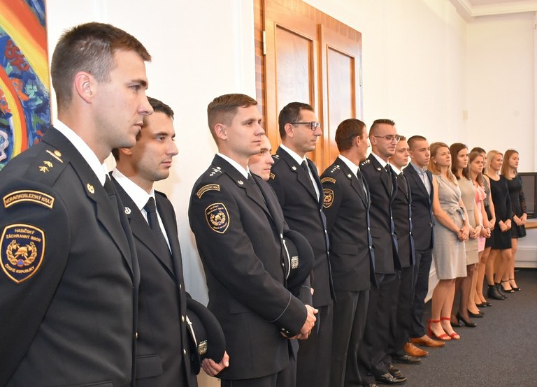 Primátor poděkoval hasičům za skvělou reprezentaci 