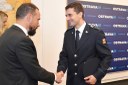 Primátor Tomáš Macura poblahopřál úspěšným reprezentantům. 