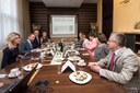 Jednání zástupců Ostravy s delegací Světové zdravotnické organizace. 
