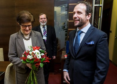 Primátor přijal polskou velvyslankyni