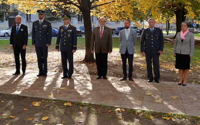 Primátor s velitelem vzdušných sil uctili památku letců