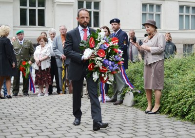 Primátor se poklonil hrdinům od Zborova 