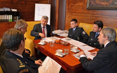 Primátor se setkal s policejním prezidentem 