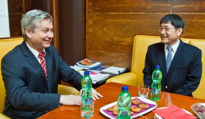 Primátor se setkal s prezidentem Hyundai Motor Manufacturing Czech 