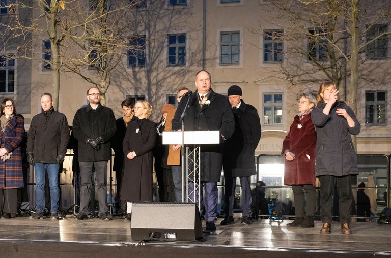 Připomínáme si 78 let od bombardování Drážďan, partnerského města Ostravy