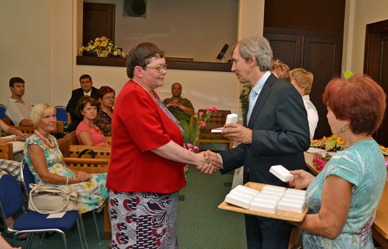 Pro Zlatou Janského plaketu na ostravskou radnici
