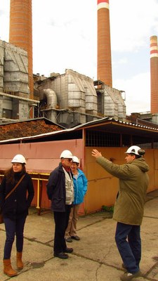 Průmysloví nadšenci a historikové z Anglie navštívili Ostravu