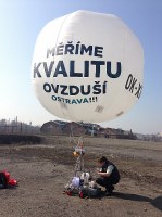 První výsledky měření balónem 