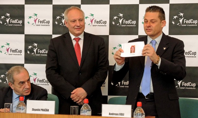 Radnice hostila losování Fed Cupu