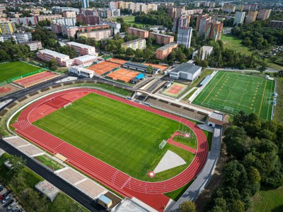 Rekonstrukce Sportovního areálu Poruba byla dokončena