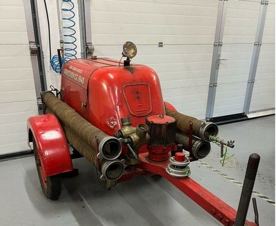 Renovace historické hasičské požární stříkačky z Proskovic má zelenou