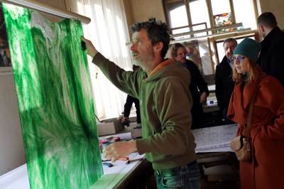 Restaurátoři s památkáři navrací zpět krásu interiéru Grossmannovy vily