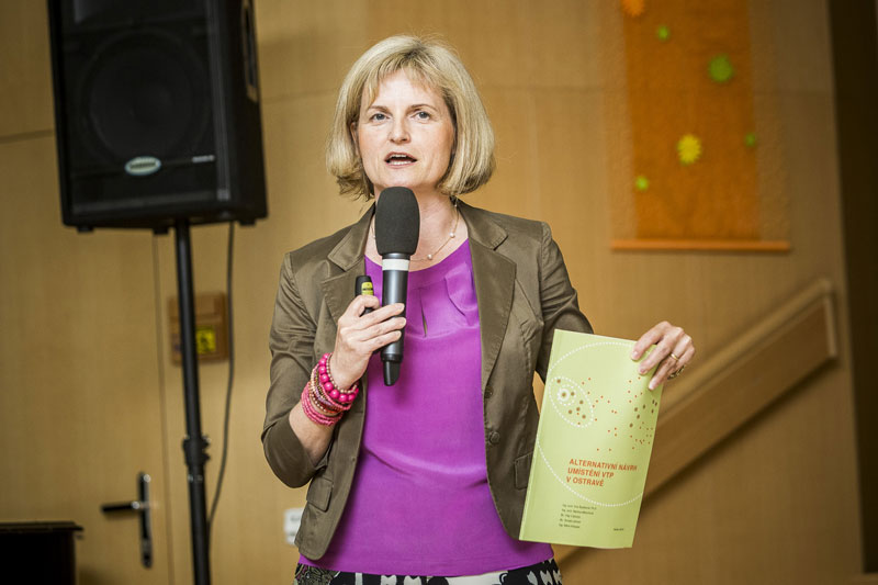 Architektka Eva Špačková.