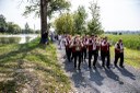 U slavnosti nemohla chybět muzika. 